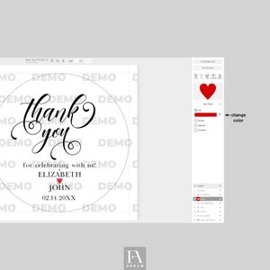 Editable Favor Tags, Custom Tags Instant Download, Thank You Tag, Favor ...