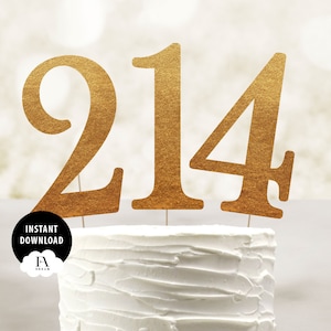 Numbers centerpieces, numbers cake toppers, birthday centerpieces, Birthday cake topper, numbers centerpiece printable, instant download