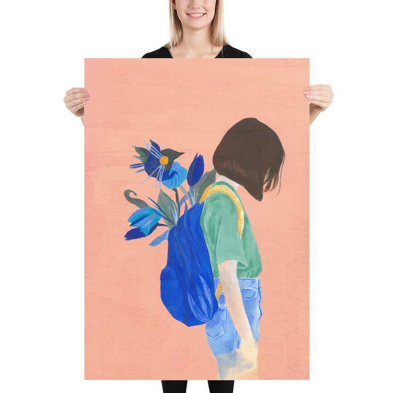 Kunstdruck Poster 'Seek adventure'