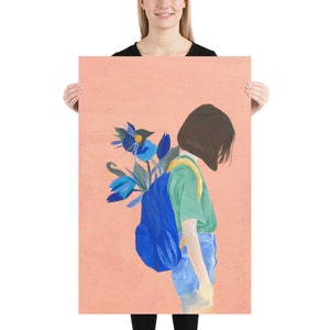 Kunstdruck Poster 'Seek adventure'