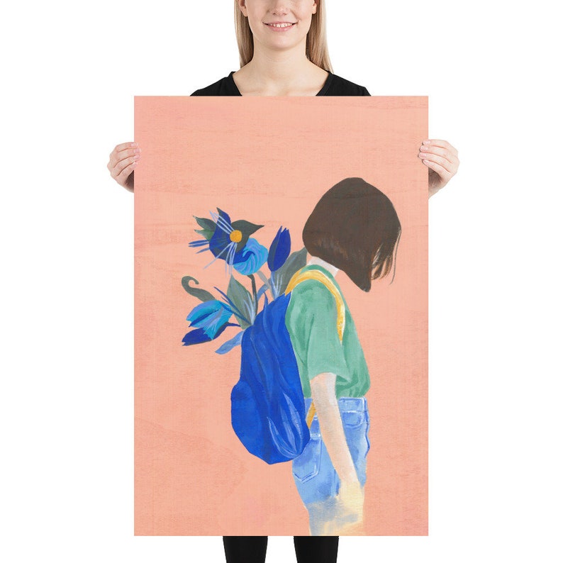 Kunstdruck Poster 'Seek adventure'