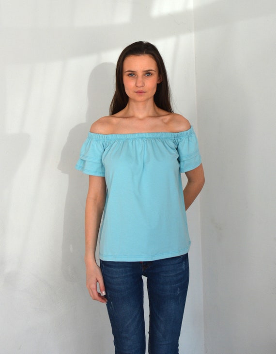 express cold shoulder top