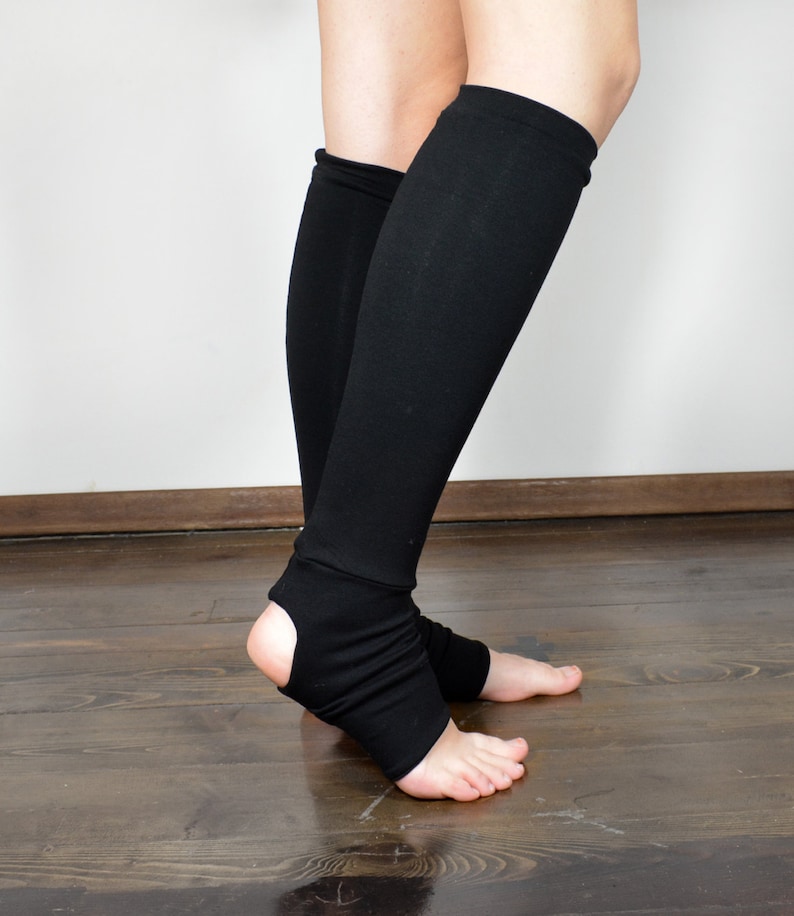 Black Legwarmers / Leg Warmers/ Yoga Leg Warmers/ Sport Etsy