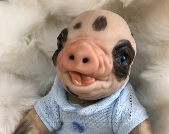 reborn pig doll