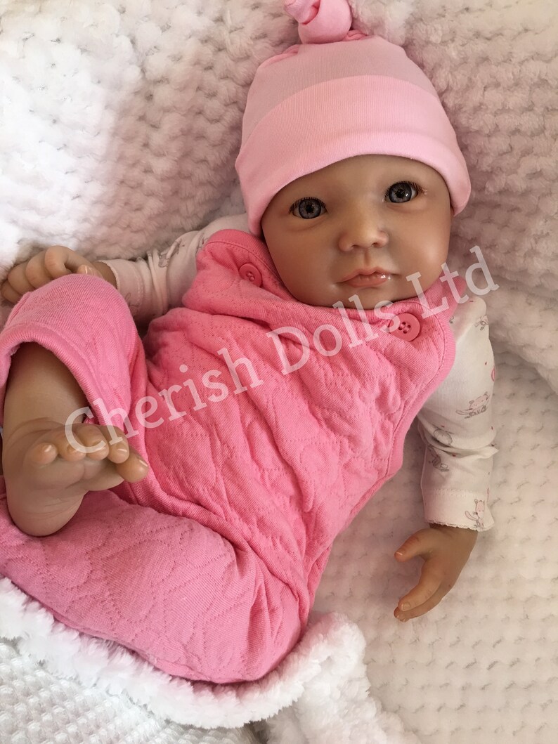 Reborn Baby Girl Doll Girl 22 New Wide Awake Libby Etsy UK