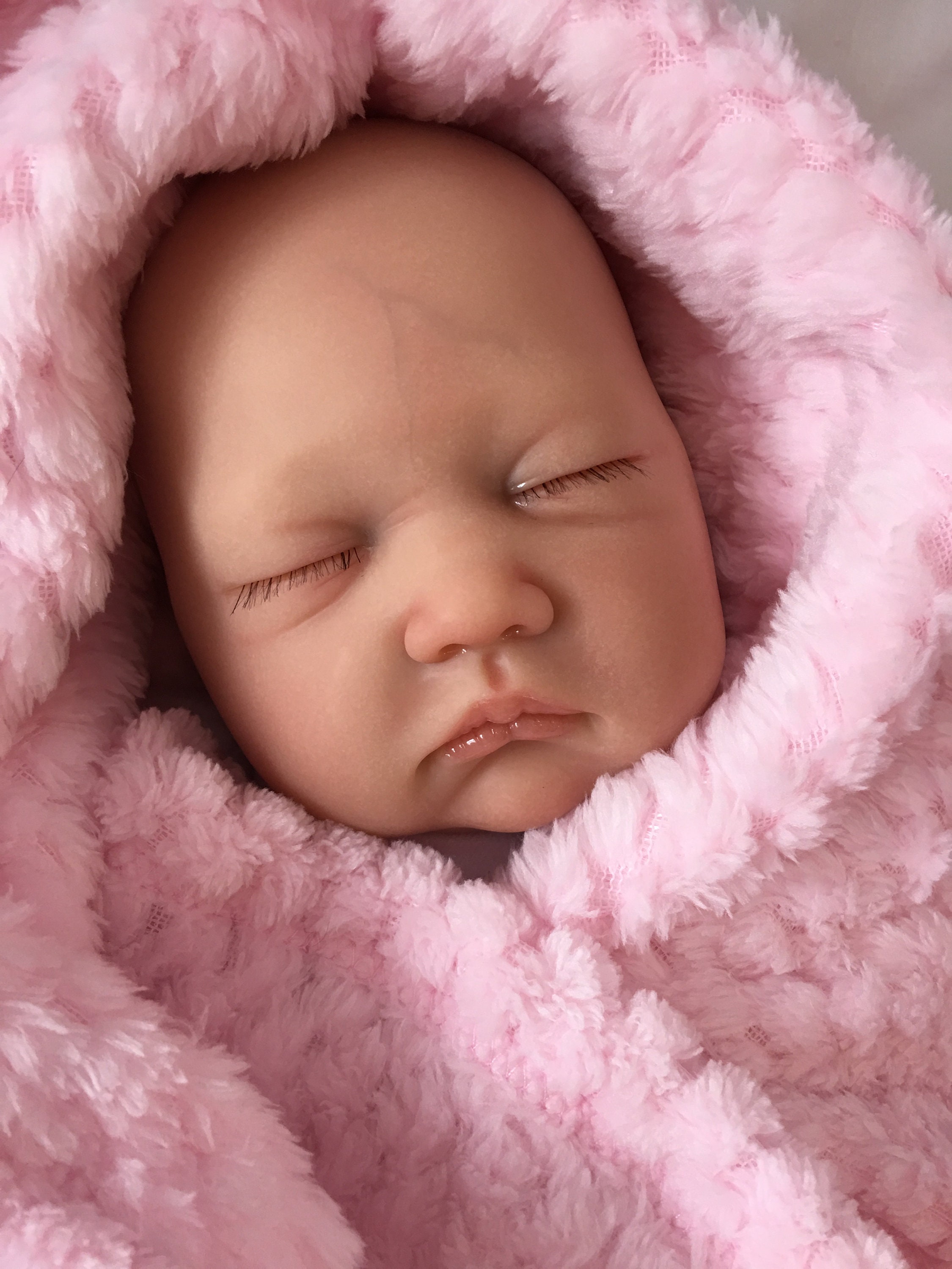 Reborn Doll Girl 22 Princess Newborn Size Rooted Etsy Canada