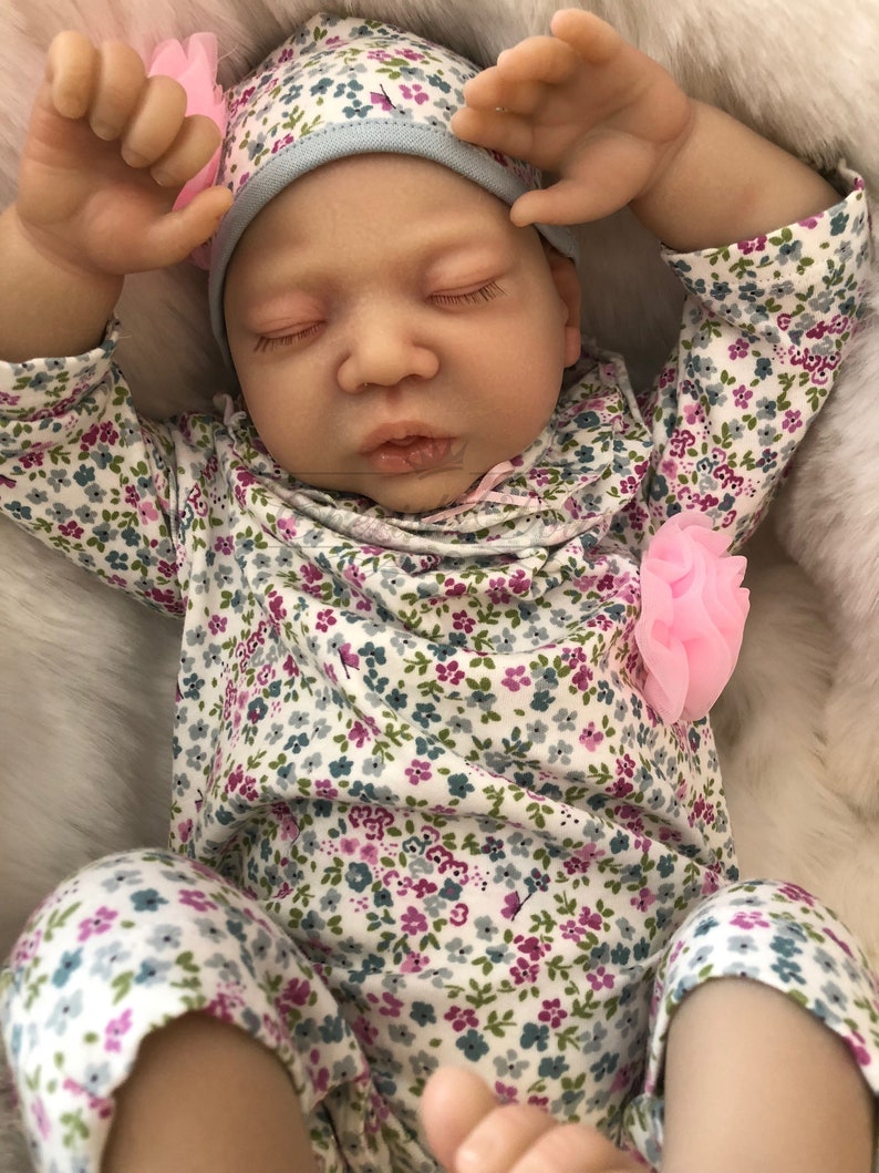 Reborn Baby Reborn Doll Baby Girl Daisy 22 Newborn Size Etsy
