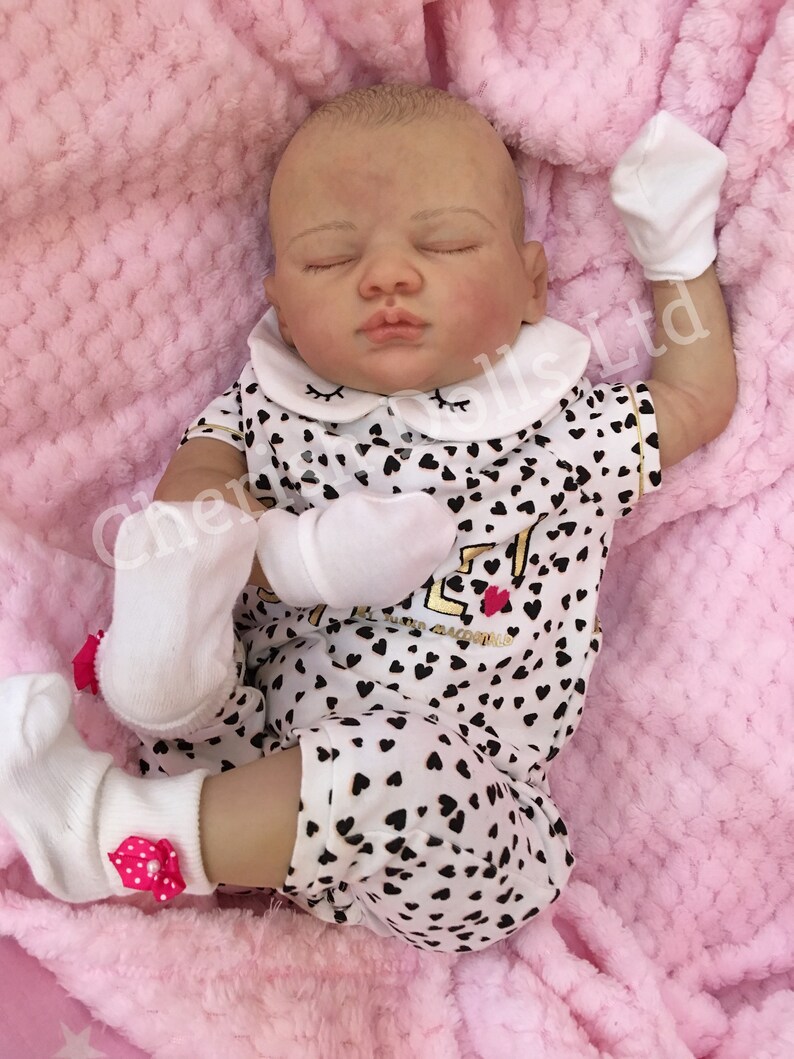 Reborn baby doll girl Chloe newborn 20 size fully | Etsy