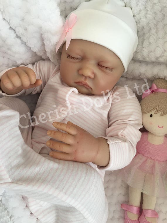 Reborn baby girl doll Sophie 22 big 