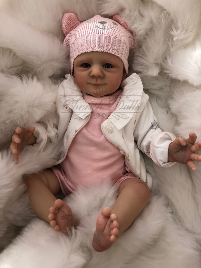 Reborn Baby Reborn Doll Baby Girl Elsie 18 Newborn Size Etsy