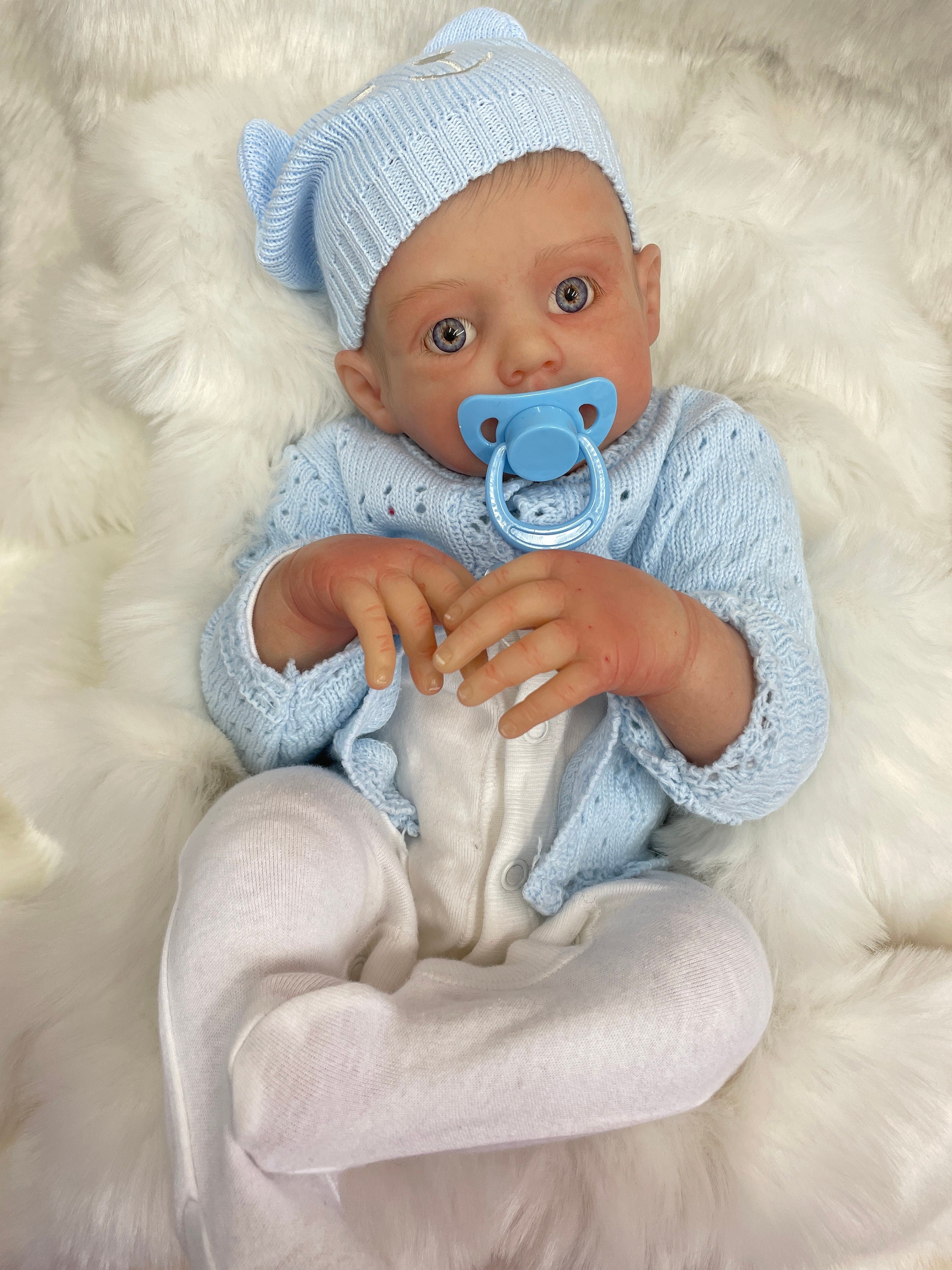 Reborn Baby Boy Doll Marc 20 4lb 7oz Small Newborn -  Norway