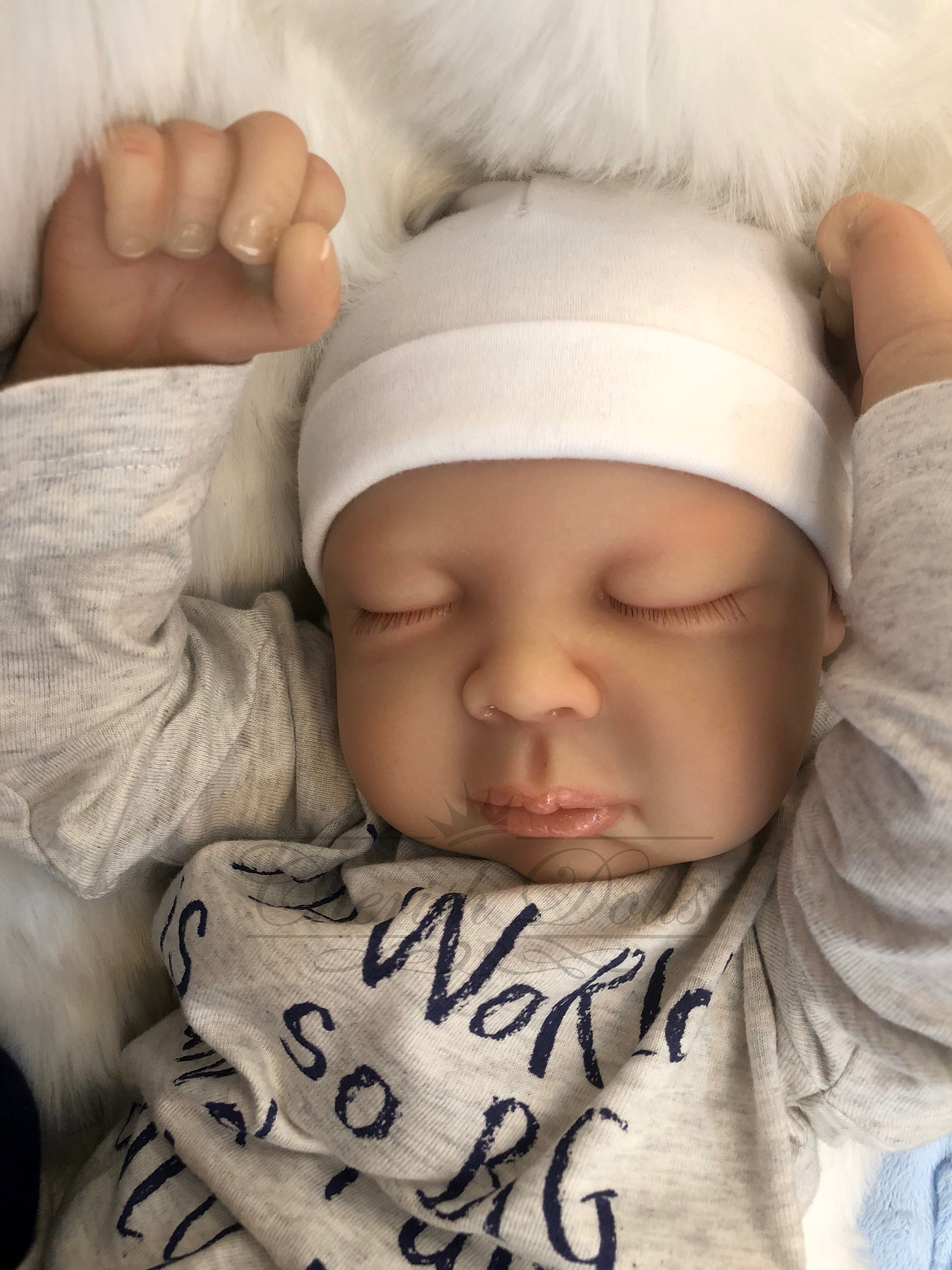 Reborn baby boy Jay 22 newborn size 3/4 limbs painted Etsy