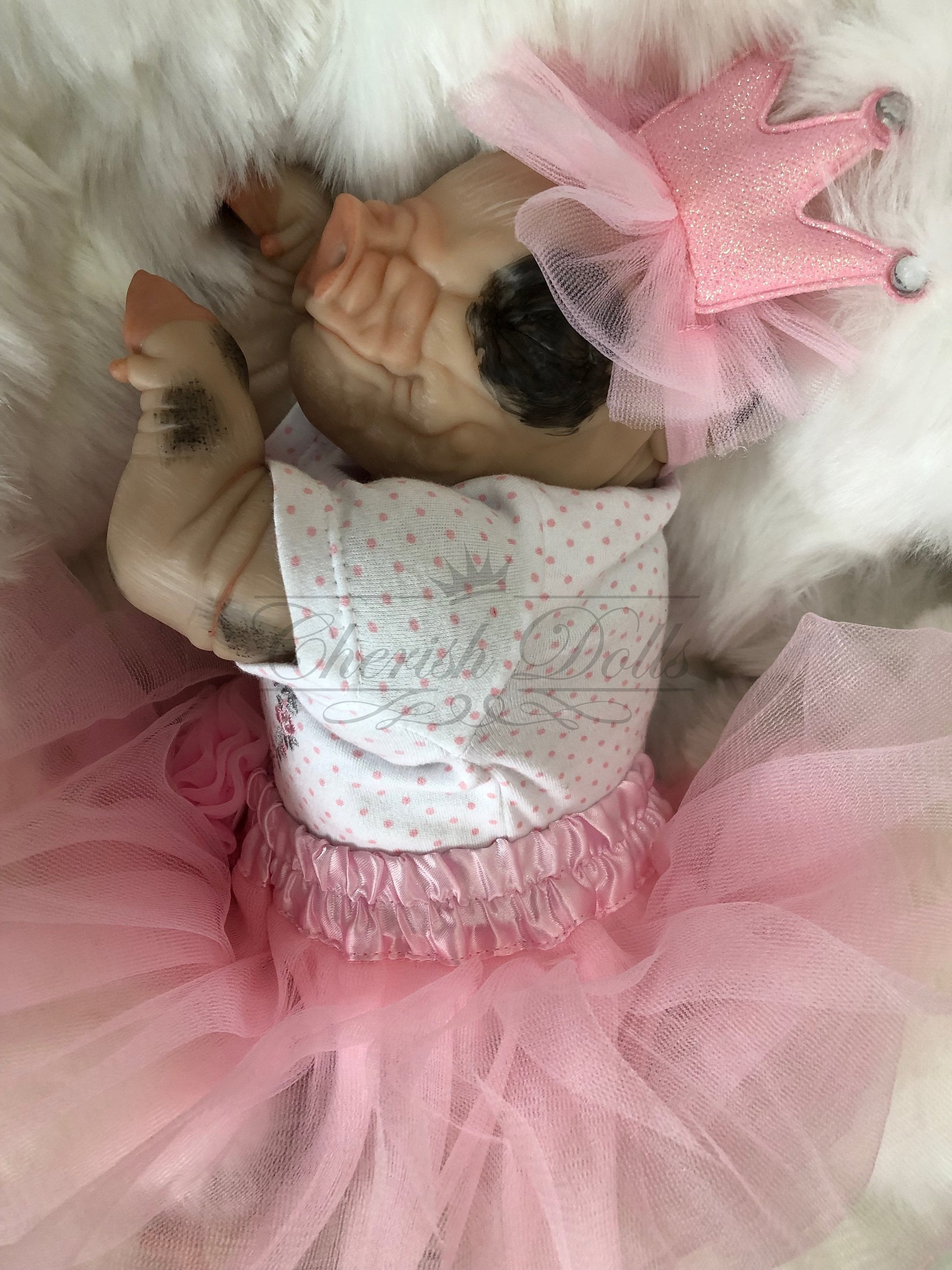 reborn pig doll