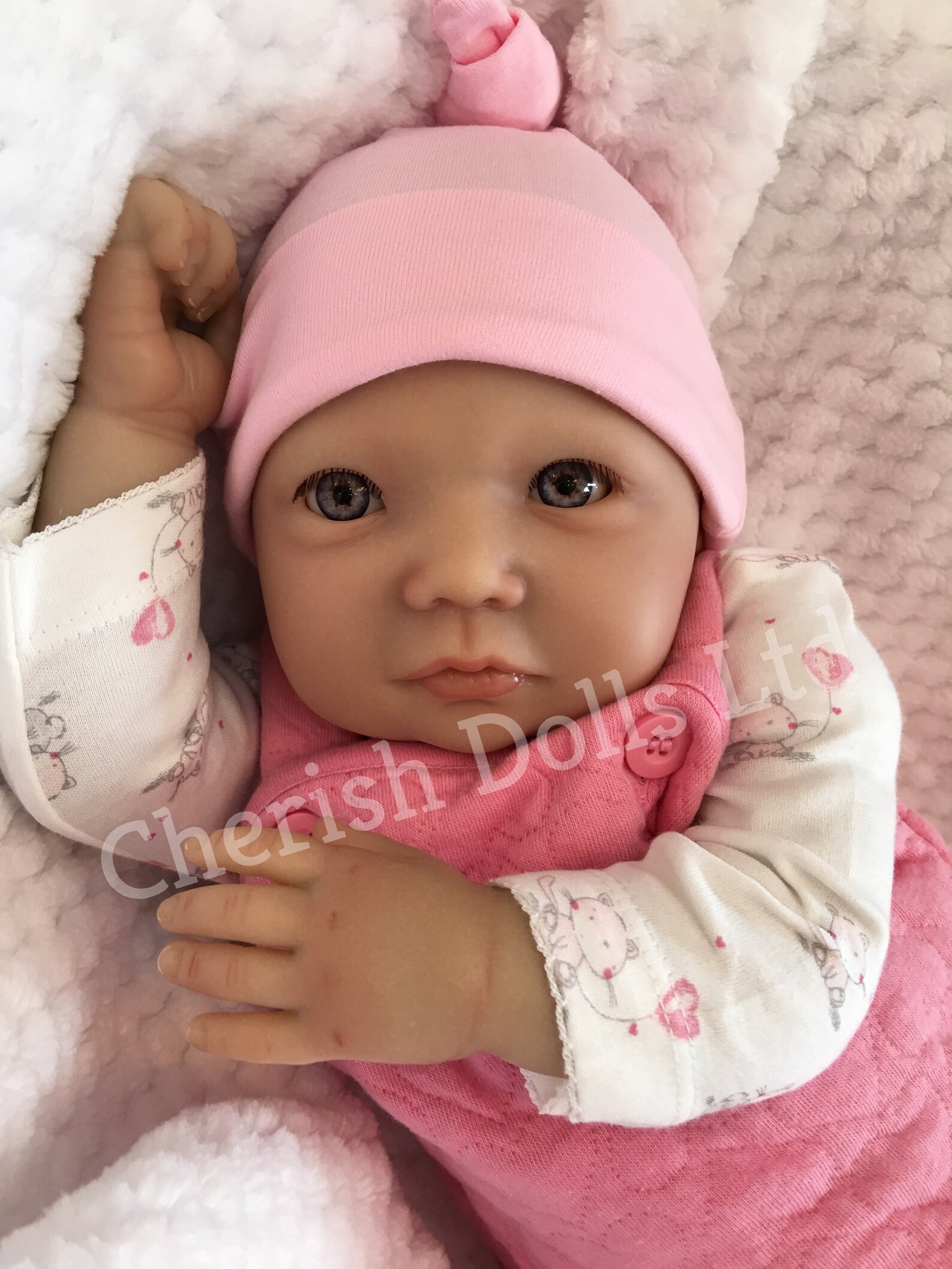 Reborn Baby Girl Doll Girl 22 New Wide Awake Libby Etsy UK