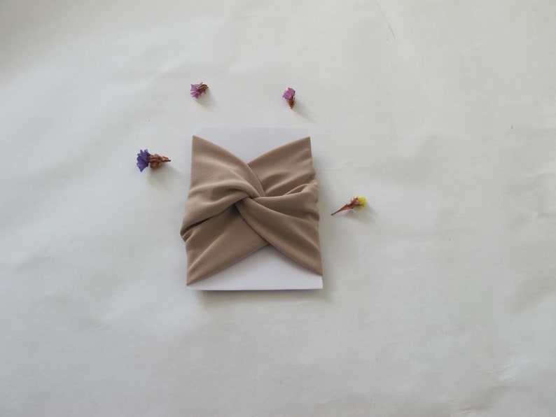 Bandana Twist Necklace - Nude main image 1