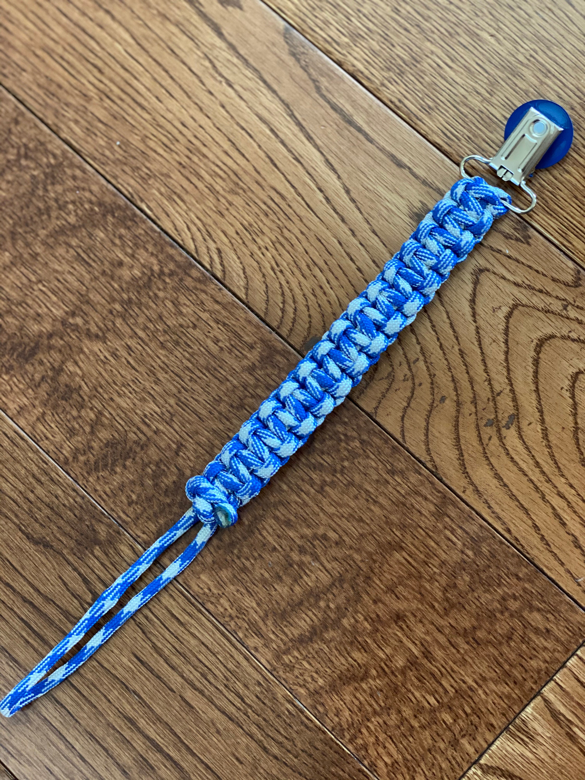 Paracord Pacifier or Toy Clip Etsy
