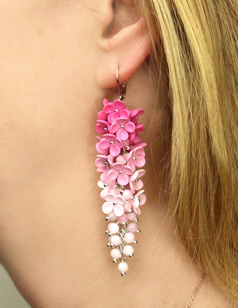 Polymer clay Jewelry Polymer clay Earrings Fashion jewelry Etsy