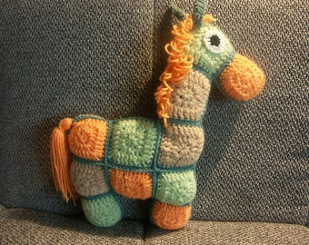 かぎ針編みのロバ