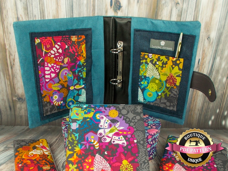 Planner Digital PDF Sewing Pattern Bundle Journal Cover Etsy