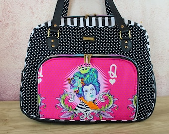 Larraine Weekender Bag with Feature Inset Pocket Digital PDF Sewing Pattern and Video