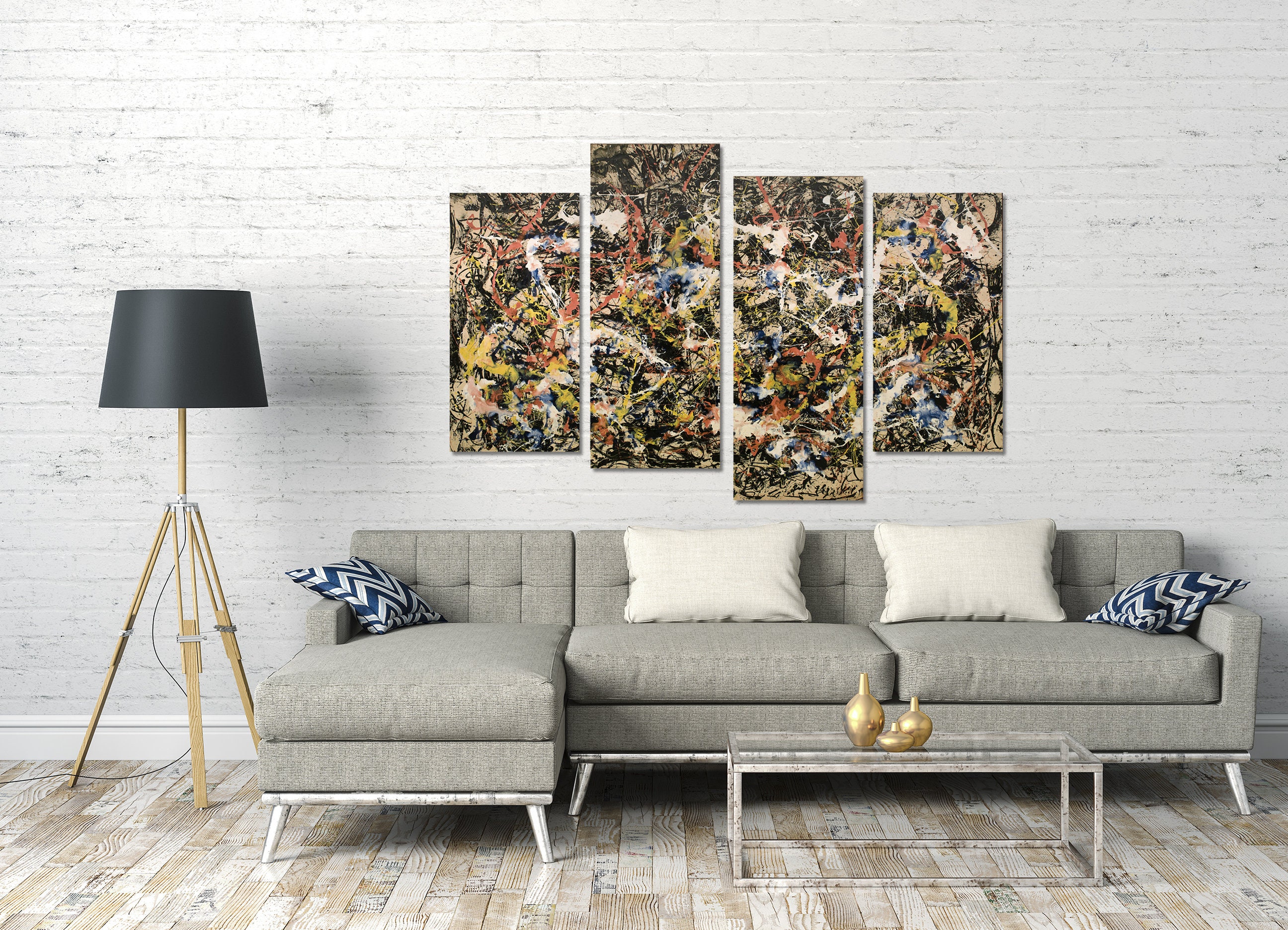 Jackson Pollock Convergence abstract expressionism Single Jackson Pollock Convergence abstract expressionism Single