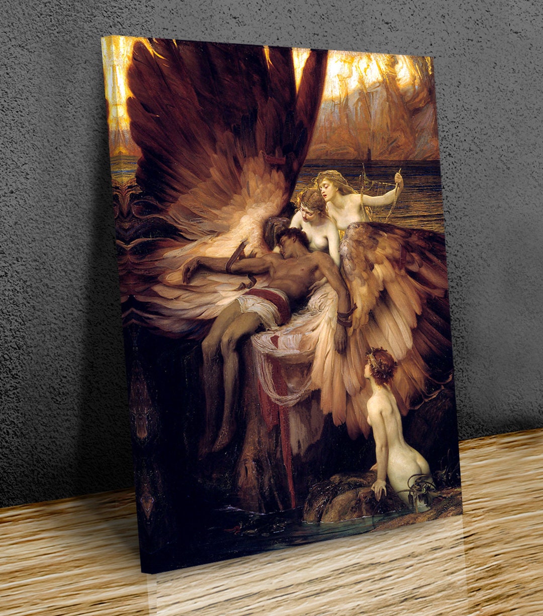 herbert-james-draper-the-lament-for-icarus-british-artist-wall