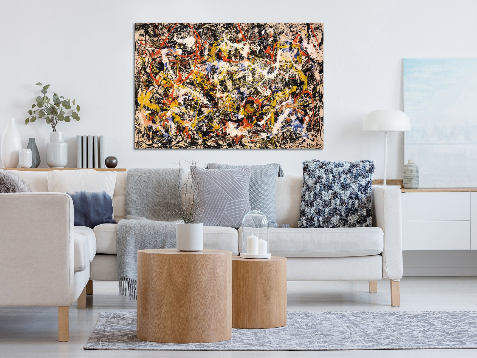 Jackson Pollock Convergence abstract expressionism Single Jackson Pollock Convergence abstract expressionism Single