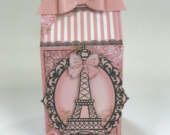 Parisian Popcorn Box Parisian Goodie Box Parisian Party Parisian Birthday Favors Parisian Birthday Favors, Parisian Treats Box