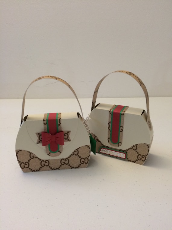 Gucci purse favor box small size Etsy