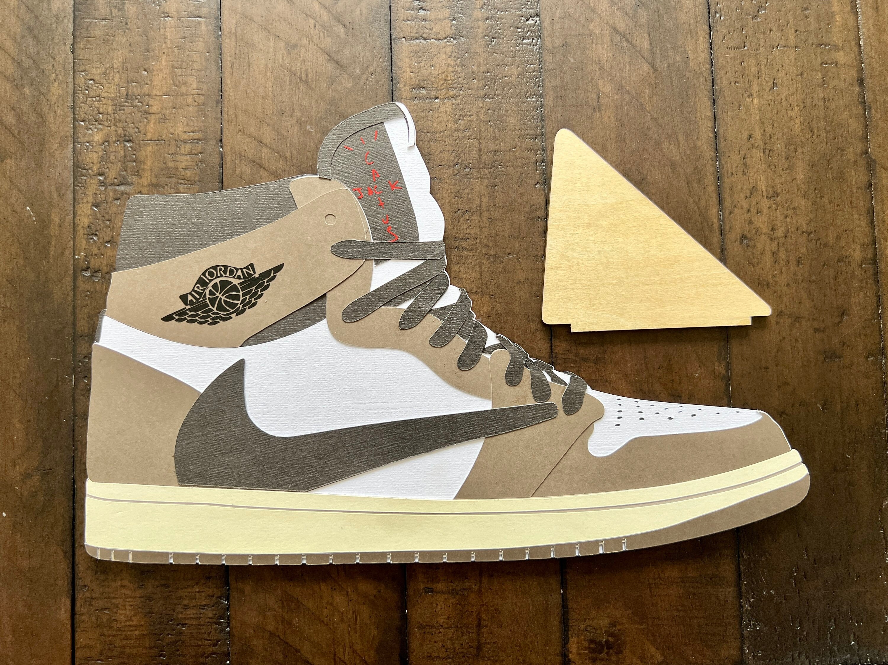 Travis Scott Air Jordan 1 - Etsy