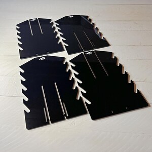 Fingerbard Rack Laser Cut Fingerboard Rack for Tech Deck and Professional Fingerboards ...