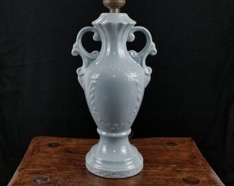 Ceramic Urn Lamp Etsy