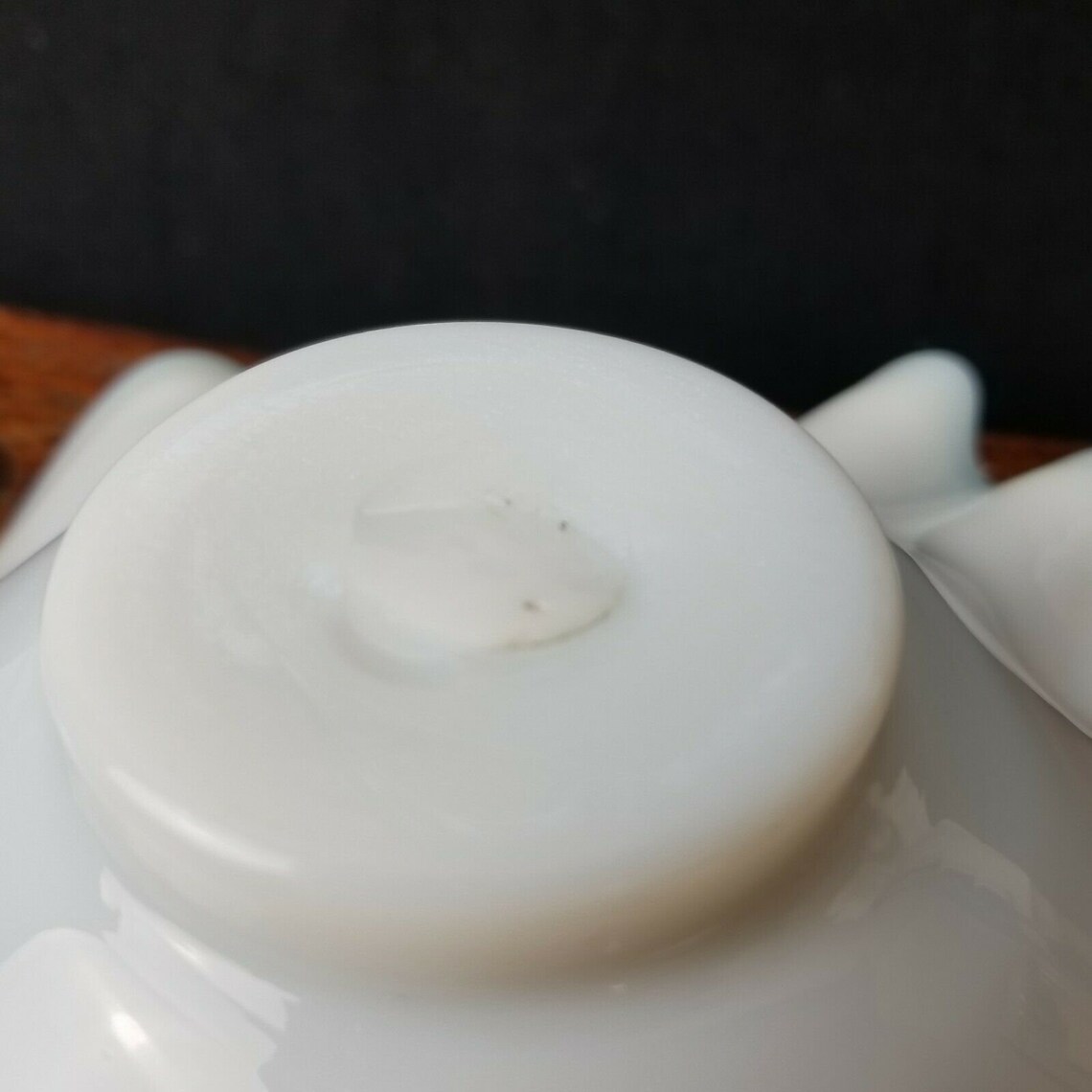 Bright Green & White Small Bowl Shallow Bowl Art Glass Trinket Etsy