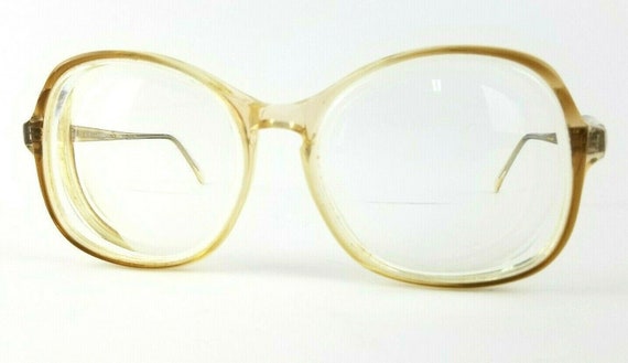 Vintage AO EC 230 Safety Glasses Goggles Z87 135 … - image 1