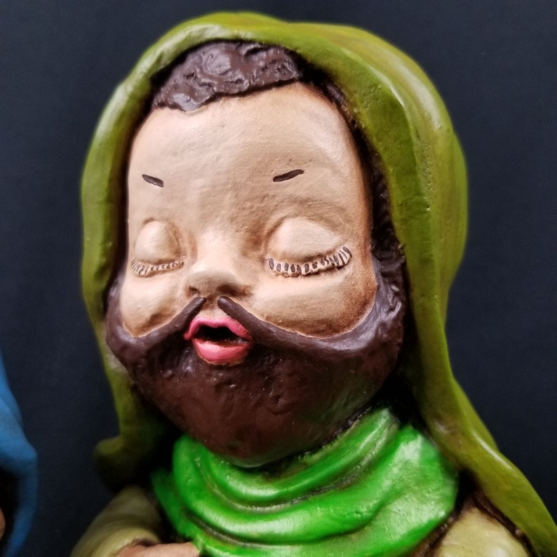 1978 Christmas Nativity Scene Carol Rardon Figures Jesus Mary - Etsy