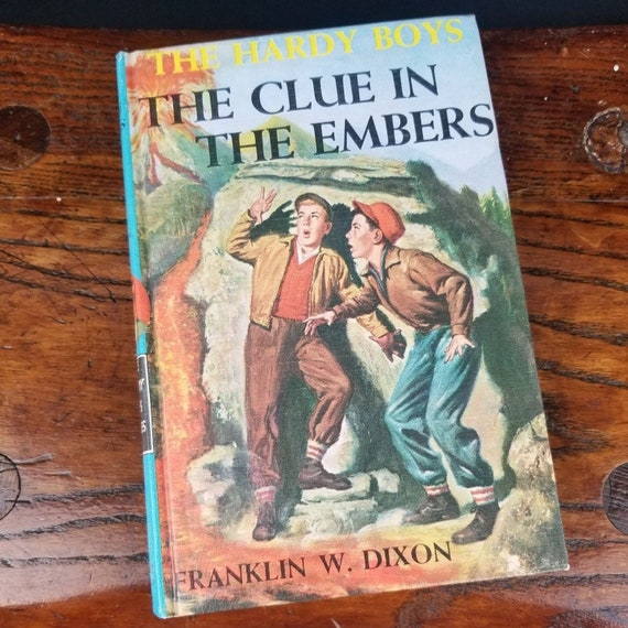 1955 35 Hardy Boys the Clue in the Embers Mystery Story Book - Etsy