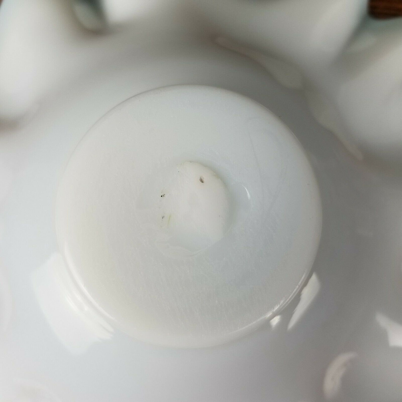 Bright Green & White Small Bowl Shallow Bowl Art Glass Trinket Etsy