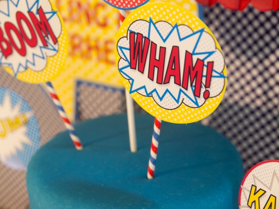 super heros Personnalisé Garçons Fête D/'Anniversaire Papier Cadeau//Faveur Sacs fourre-tout