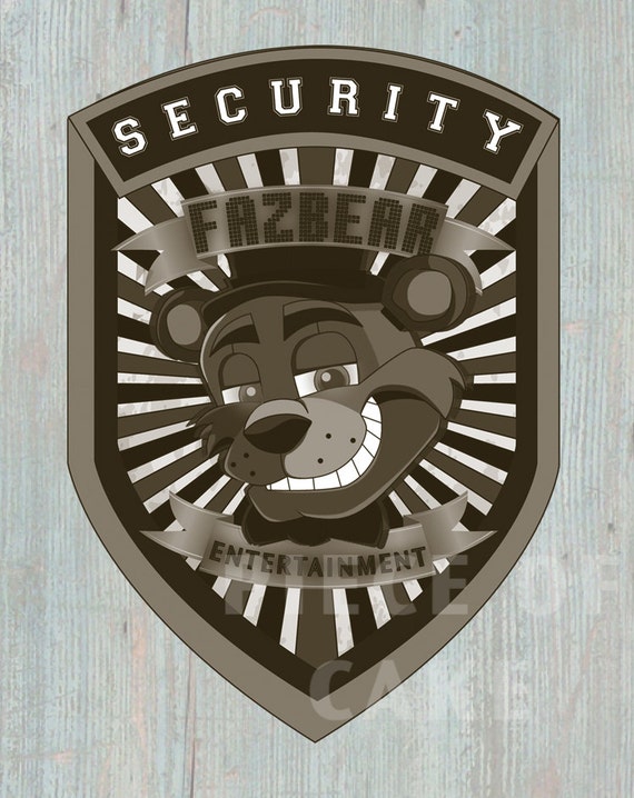 fnaf security badge