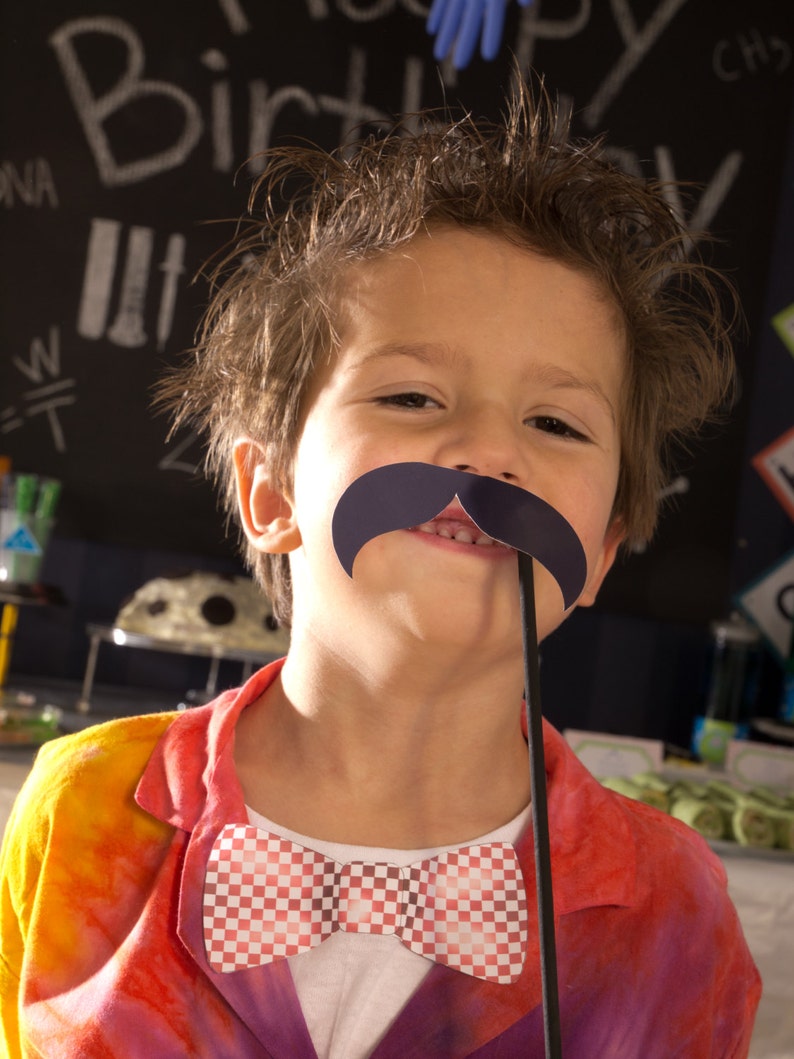 Play Date Birthday Party Makes Many Different Mustaches Costume or Craft Baby Shower Mustache Printable