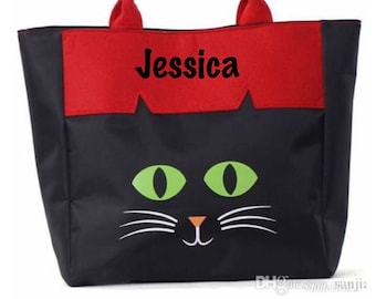 Halloween Bags, Halloween Trick or Treat Bags, Halloween Bags Personalized, Halloween Tote, Halloween Bucket, Personalized Halloween Bag