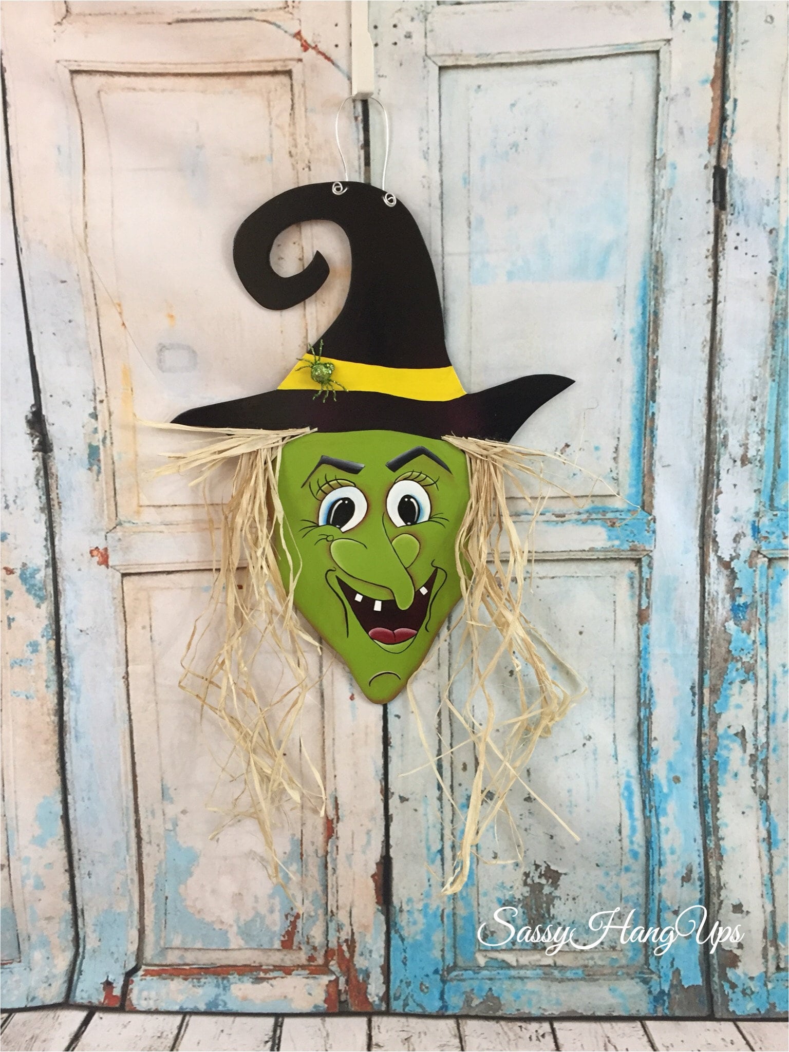 Halloween Witch Door Decorations