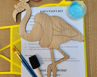 Falmingo Paint Kit, Kids DIY Kits, Kids Paint Kits, Paint Kits for Kids, Birthday Crafts, Art Projects for Kids, DIY Kits, Kid Craft