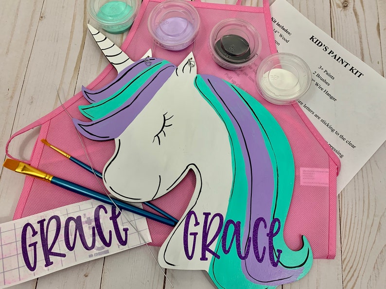 Unicorn Paint Kits Kids DIY Kits Kids Paint Kits Paint Kits Etsy