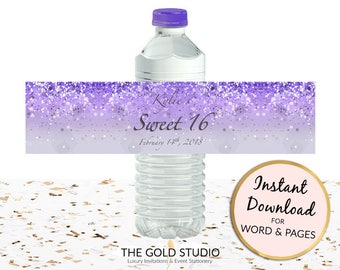 purple labels etsy