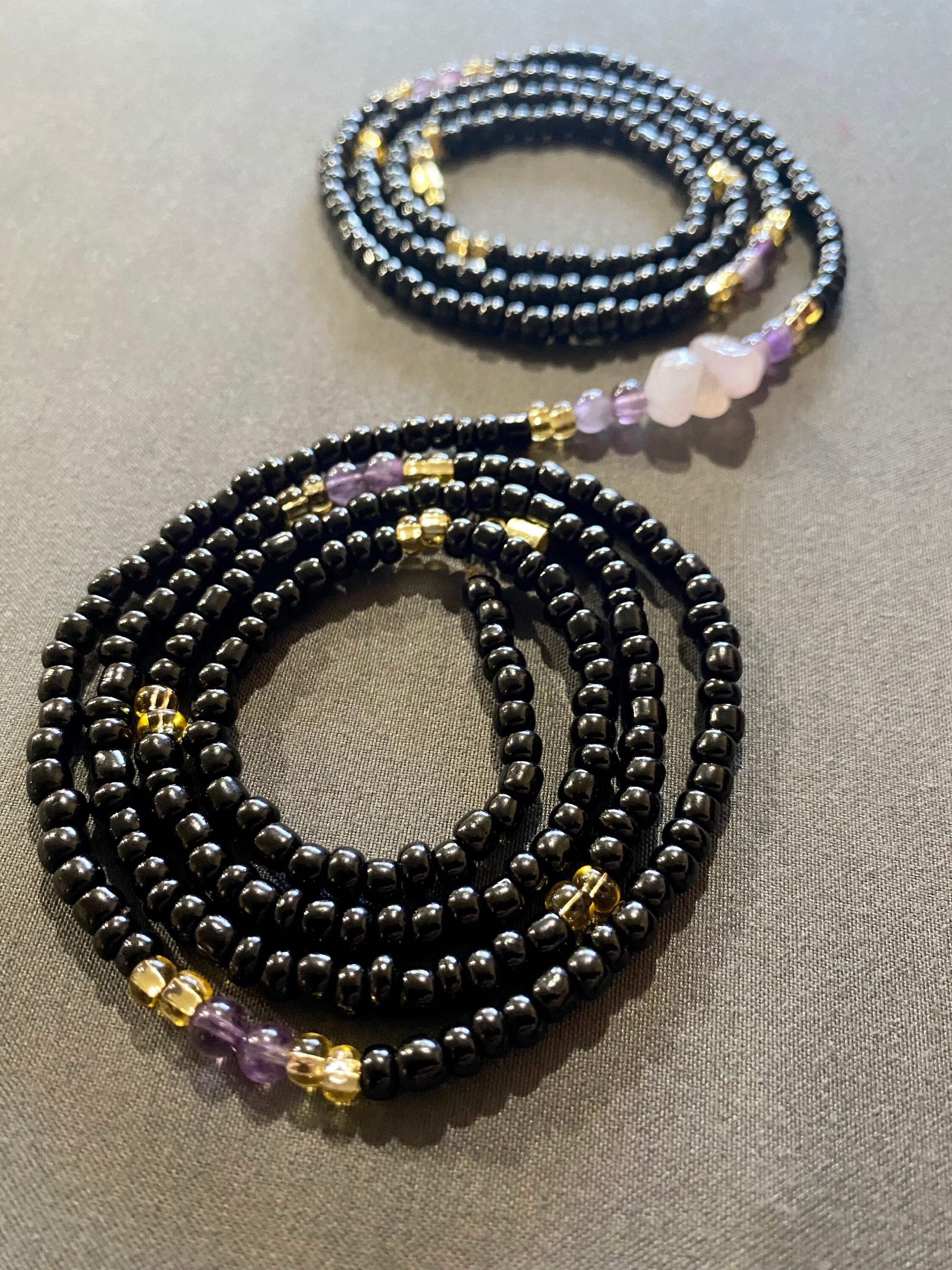 Queen waist beads Etsy