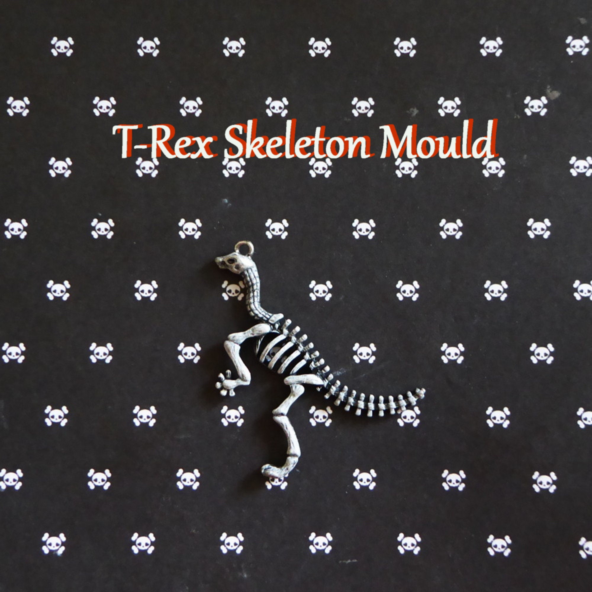 T-rex Dinosaur Mold Silicone Mold Kids Crafts Polymer Clay Resin Fondant 