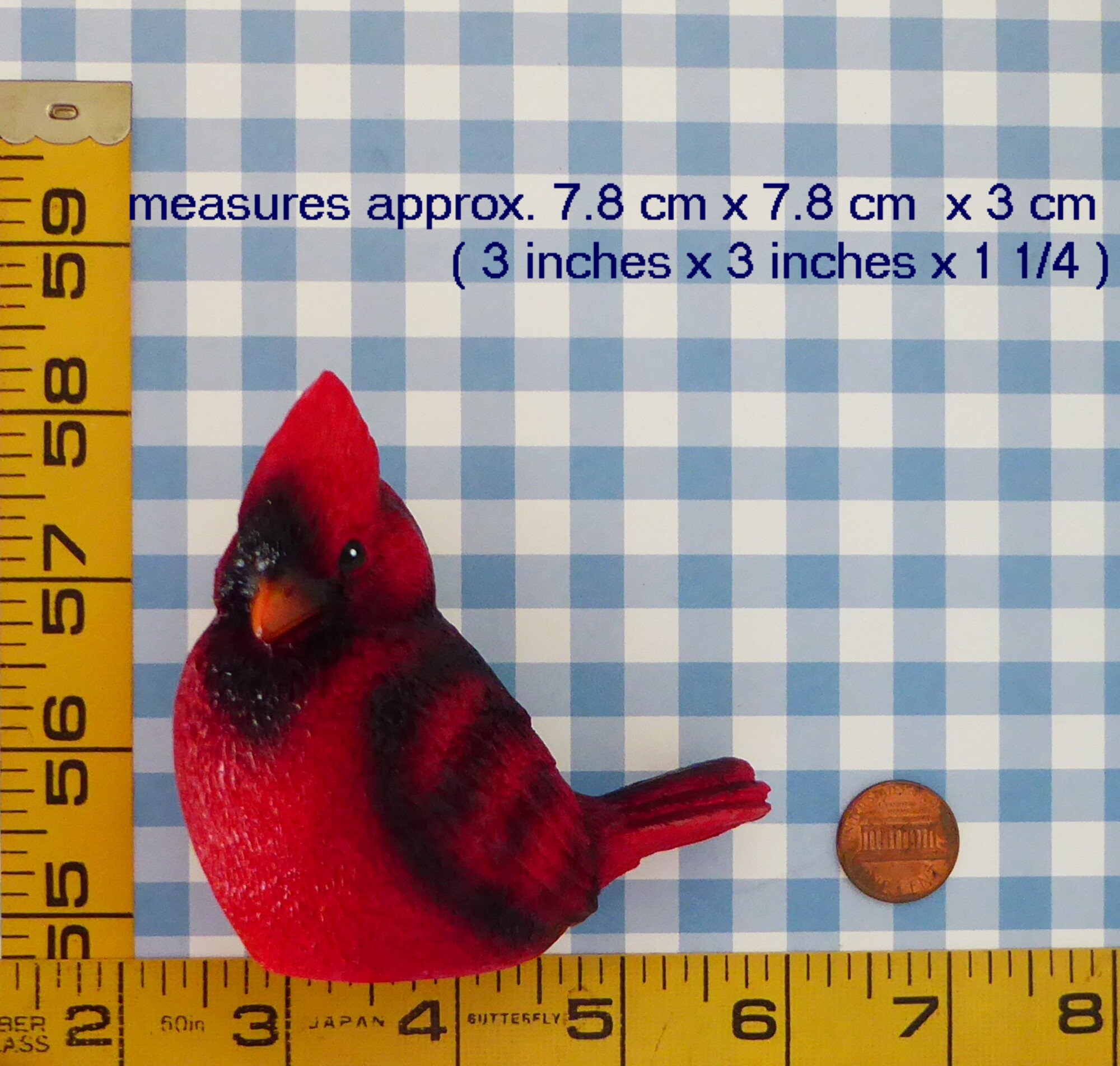 Cardinal Silicone Mold for DIY Crafts. Candy Chocolate, Cake Topper ...