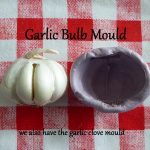 Moule en silicone pour bulbes d'ail et gousses pour bricolage. Bonbons au chocolat. Fondant, pâte polymère, cadeau Halloween vampire.