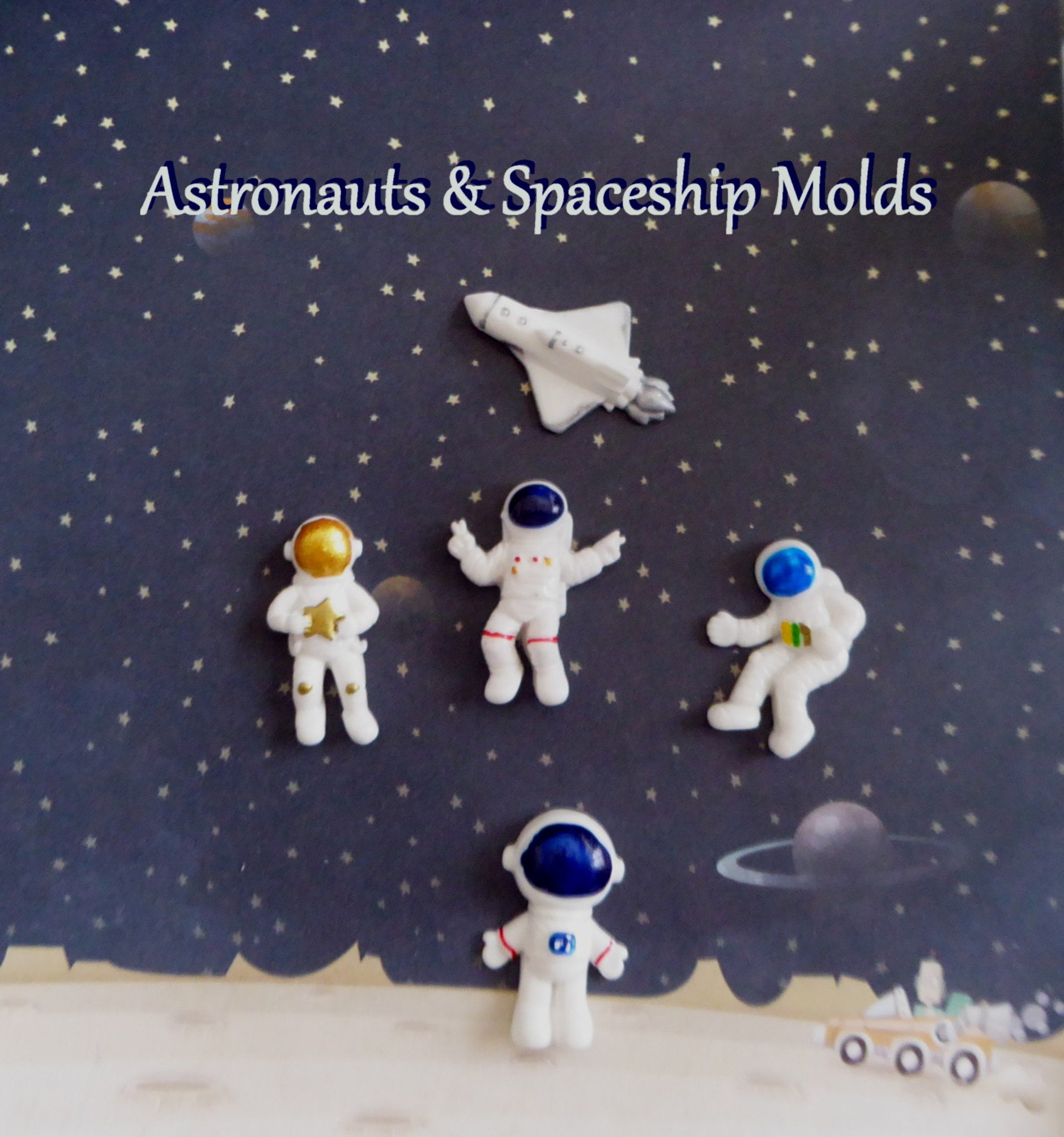 Space Astronaut Animal Silicone Molds – IntoResin